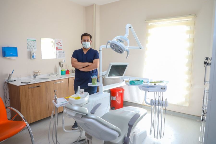 Gürpınar Belediyesinden İlçe Devlet Hastanesine Diş Üniti Desteği