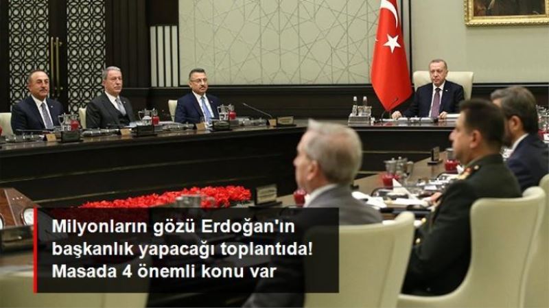 Erdoğan Başkanlığında Kabine bu gün  toplanıyor!