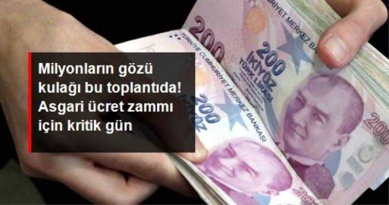 Asgari ücret zammı AK Parti MKYK