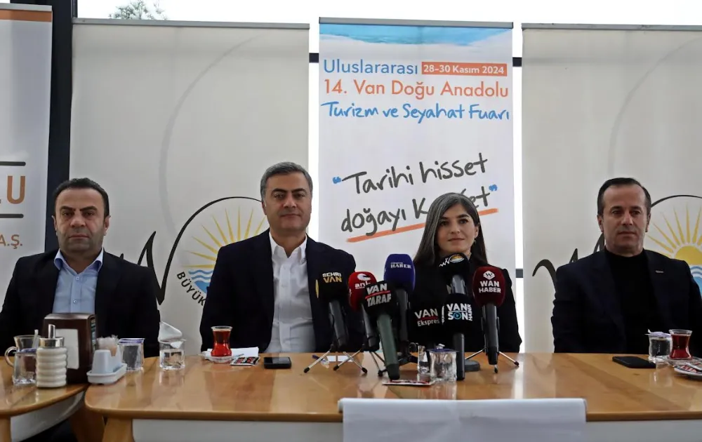 14’üncü Van Doğu Anadolu Turizm ve Seyahat fuarı tanıtıldı