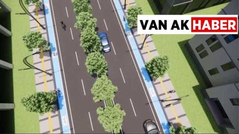 Van Büyükşehir Belediyesinden Müjde! Erek Dağı Caddesi yenileniyor